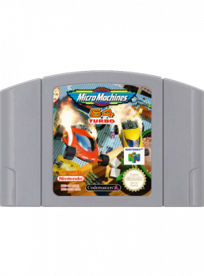 Игра Nintendo N64 Micro Machines 64 Turbo Europe Английская Версия Только Картридж Б/У - Retromagaz