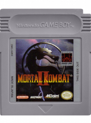 Игра Nintendo Game Boy Mortal Kombat II Английская Версия Только Картридж Б/У