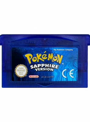 Гра Nintendo Game Boy Advance Pokemon Sapphire Version Німецька Версія Тільки Картридж Б/У - Retromagaz