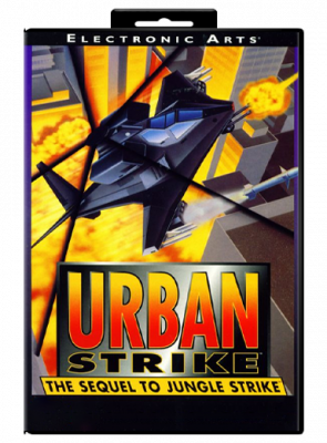 Игра RMC Mega Drive Urban Strike 90х Английская Версия Без Мануала Б/У
