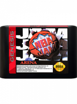 Гра Sega Mega Drive NBA Jam USA Англійська Версія Тільки Картридж Б/У - Retromagaz