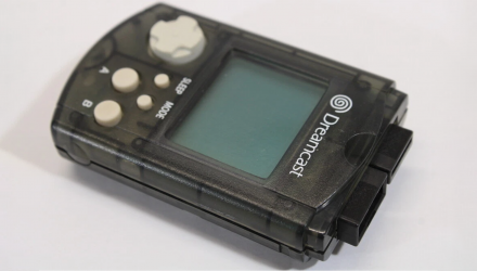 Карта Памяти Sega Dreamcast HKT-7000 Visual Memory VMU Trans-Black Б/У - Retromagaz, image 1