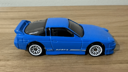 Машинка Базова Hot Wheels '96 Nissan 180SX Type X The `90S 1:64 HTB08 Blue - Retromagaz, image 3