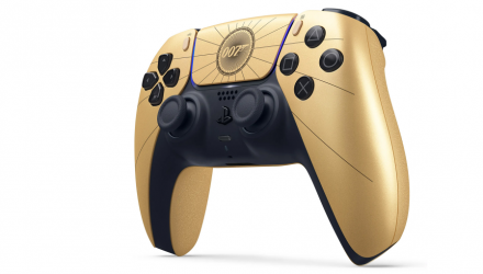 Геймпад Бездротовий Sony PlayStation 5 Dualsense 007 First Light Limited Edition Gold Б/У - Retromagaz, image 2
