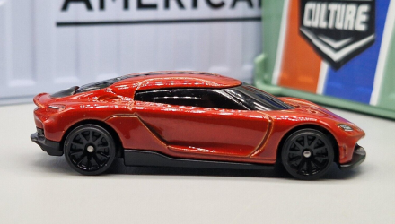 Машинка Базовая Hot Wheels Koenigsegg Gemera Exotics 1:64 HKK56 Red - Retromagaz, image 4