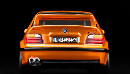 Машинка Premium Hot Wheels 1995 BMW M3 LTW Red Line Club RLC 1:64 JCP08 Orange - Retromagaz, image 6