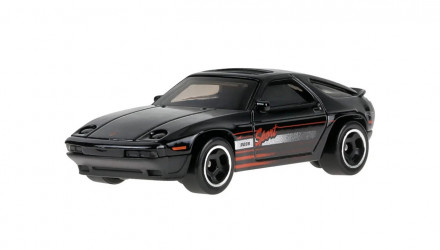 Машинка Базовая Hot Wheels Porsche 1983 Porsche 928S HW Euro 1:64 JJK15 Black - Retromagaz, image 1
