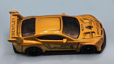 Машинка Базова Hot Wheels 2018 Bentley Continental GT3 Race Day 1:64 JBC18 Gold - Retromagaz, image 3