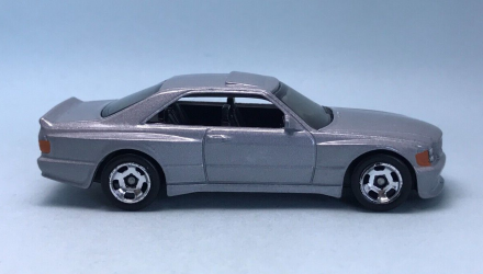 Машинка Базовая Hot Wheels '89 Mercedes-Benz 560 SEC AMG Turbo 1:64 HKK85 Metallic Silver - Retromagaz, image 5