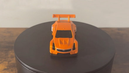 Машинка Базовая Hot Wheels '16 Cadillac ATS-V R Nightspeed 1:64 JJJ52 Orange - Retromagaz, image 4