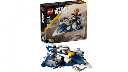 Конструктор Lego Джедайский Звездный Микроистребитель Пло Куна Star Wars 75400 Без Фигурок Новый - Retromagaz, image 1