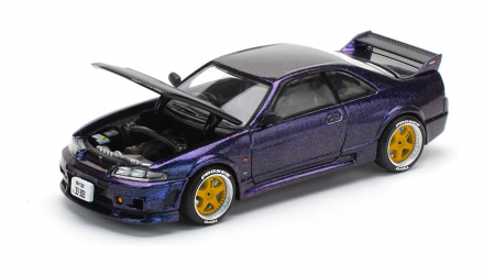 Машинка Premium POP Race NISSAN SKYLINE GT-R R33 NISMO 1:64 PR640256 Purple - Retromagaz, image 4