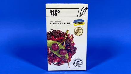 Чай Пакетированный Фруктовый Ароматизированный Hello Tea Дикая Вишня 40g - Retromagaz, image 1