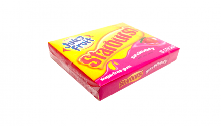 Жевательная Резинка Wrigley’s Juicy Fruit Starburst Strawberry 15 sticks - Retromagaz, image 3