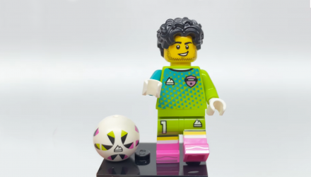 Фігурка Lego Series 29 Foootball Goalkeeper Collectible Minifigures 71052 Новий - Retromagaz, image 1