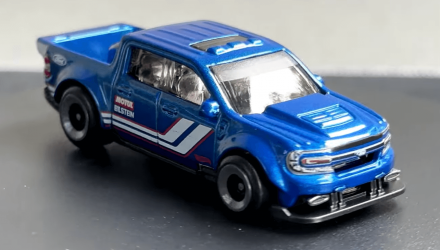 Машинка Базовая Hot Wheels '22 Ford Maverick Custom Hot Trucks 1:64 HRY78 Blue - Retromagaz, image 4