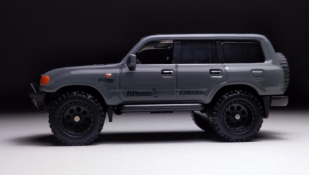 Машинка Базовая Hot Wheels Toyota Land Cruiser 80 Hot Trucks 1:64 GRX22 Grey - Retromagaz, image 2