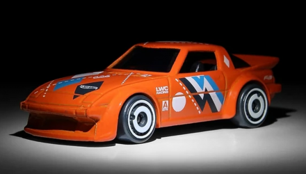 Машинка Базовая Hot Wheels Mazda RX-7 Speed Blur 1:64 GHD32 Orange - Retromagaz, image 2