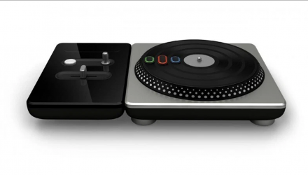 Контролер Бездротовий Nintendo Wii Turntable DJ Hero 2 + Гра + Коробка Black Б/У - Retromagaz, image 4