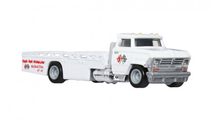 Машинка Premium 2шт Hot Wheels '61 Impala та Horizon Hauler Team Transport 1:64 JHX88 White - Retromagaz, image 4