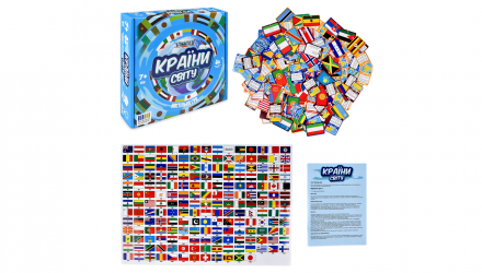Настольная Игра Strateg Страны мира - Retromagaz, image 2