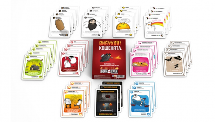 Настільна Гра Вибухові кошенята: Бери та Грай - Retromagaz, image 4