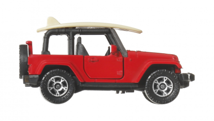 Тематична Машинка Matchbox 2016 Jeep Wrangler Rubicon Moving Parts 1:64 JHV51 Orange - Retromagaz, image 3