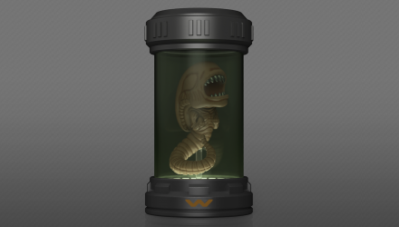 Фігурка FUNKO POP! Чужий Ксеноморф у Капсулі з Підствіткою Преміум Light Up Chestburster 160mm 1988 90318F - Retromagaz, image 3