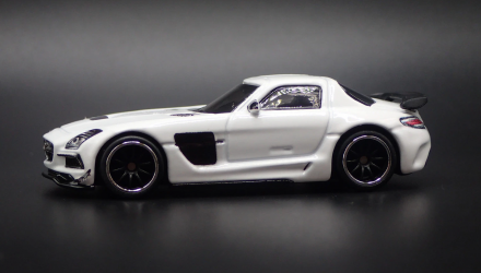 Машинка Premium Hot Wheels Mercedes-Benz SLS AMG Coupé Black Series Fast & Furious 1:64 JHW65 Orange - Retromagaz, image 3