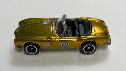 Машинка Базова Hot Wheels BMW 507 Super Treasure Hunt STH Roadsters 1:64 HTF32 Gold - Retromagaz, image 3