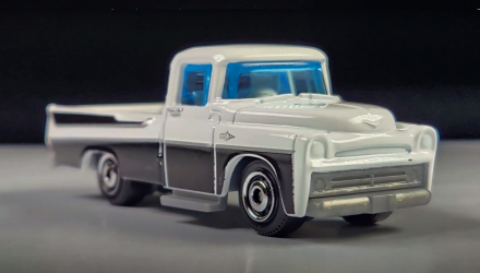 Машинка Велике Місто Matchbox Dodge Sweptside Pickup Showroom 1:64 HLD38 White - Retromagaz, image 6