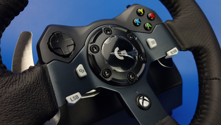 Набор Руль Проводной Logitech Xbox Series G920 Black Новый  + Рычаг Переключения Передач PlayStation 4 5 Xbox Driving Force Shifter - Retromagaz, image 5