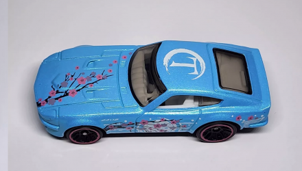 Машинка Базова Hot Wheels Datsun 240Z Art Cars 1:64 JJB80 Blue - Retromagaz, image 4