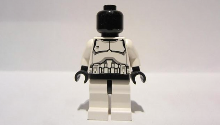 Фигурка Lego Республика Clone Trooper Phase 2 Black Head Star Wars sw0272 Б/У - Retromagaz, image 4
