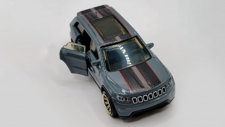Тематическая Машинка Matchbox 2018 Jeep Grand Cherokee Moving Parts 1:64 JHV52 Grey - Retromagaz, image 4
