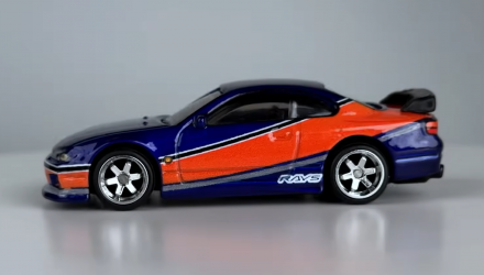 Машинка Premium Hot Wheels Nissan Silvia (S15) Fast & Furious 1:64 HYP73 Blue - Retromagaz, image 4