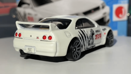 Набор Машинок Базовых Hot Wheels Nissan Skyline GT-R R33 HTC44 + R32 Godzilla HKJ13 White J-Imports - Retromagaz, image 4