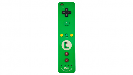 Контролер Бездротовий Nintendo Wii RVL-036 Remote Plus Luigi Limited Edition Green Blue Б/У - Retromagaz, image 1