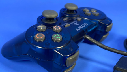 Геймпад Дротовий Sony PlayStation 2 SCPH-10010 DualShock 2 Midnight Blue Б/У - Retromagaz, image 4