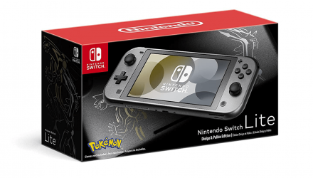 Консоль Nintendo Switch Lite Pokemon Dialga & Palkia Limited Edition 32GB Dark Grey + Коробка Б/У - Retromagaz, image 2