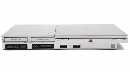 Набор Консоль Sony PlayStation 2 Slim SCPH-9xxx Chip Silver Б/У  + Геймпад Проводной RMC Black Новый - Retromagaz, image 3
