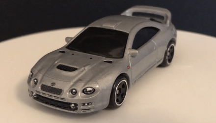 Тематична Машинка Hot Wheels '95 Toyota Celica GT-Four '90s Street Scene 1:64 JCB60 Silver - Retromagaz, image 1