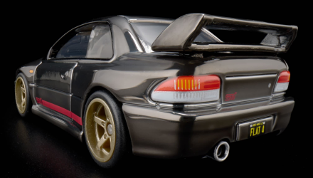 Машинка Premium Hot Wheels '98 Subaru Impreza WRX STi Red Line Club RLC 1:64 JJY62 Grey - Retromagaz, image 2
