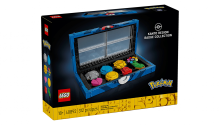 Конструктор Lego Kanto Region Badge Collection Pokémon 40892 Новий - Retromagaz, image 1