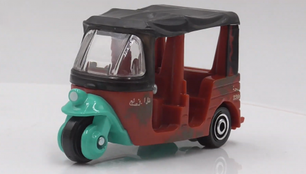 Машинка Большой Город Matchbox Tangiers Tuk Tuk Indiana Jones Roadtrip 1:64 HVL03/HVN31 Red - Retromagaz, image 1