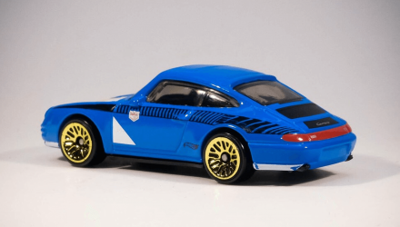 Машинка Базова Hot Wheels '96 Porsche Carrera Magnus Walker The `90S 1:64 HTB03 Blue - Retromagaz, image 2