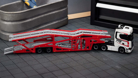 Машинка Premium Hot Wheels Scania 770 S Elite 64 1:64 HWR95 White - Retromagaz, image 3