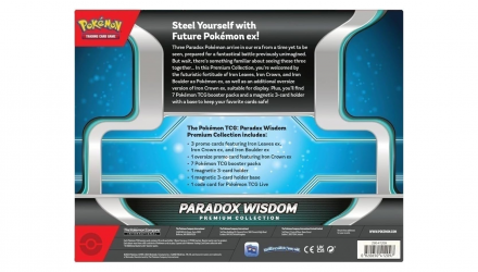 Картки Коллекционные Игра Pokemon Paradox Wisdom - Premium Collection - Retromagaz, image 4