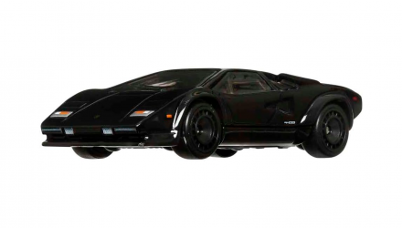 Машинка Premium Hot Wheels Lamborghini Countach LP 5000 QV Chase Jay Leno's Garage 1:64 HCK10 Black - Retromagaz, image 2