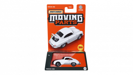 Тематическая Машинка Matchbox Porsche 356A Moving Parts 1:64 FWD28/HVM79 White - Retromagaz, image 1